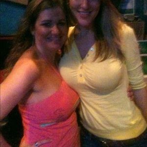 Buffalo David Bitton Yellow Henley Top